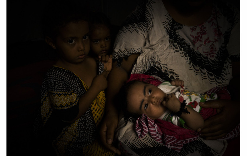 fot. Adriane Ohanesian, Obock, Djibouti, rodzina uciekinierów z Jemenu