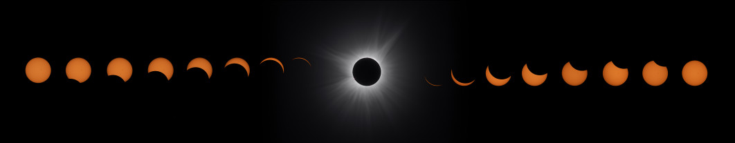 Fot. Louis Egan, &quot;Total Solar Eclipse&quot;, wyróżnienie w kat. Young Astronomy Photographer of the Year / ZWO Astronomy Photographer of the Year 2025