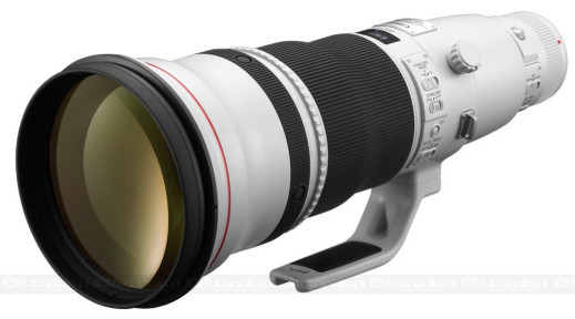 Canon EF 600 mm f/4L IS II USM i EF 500 mm f/4L II USM