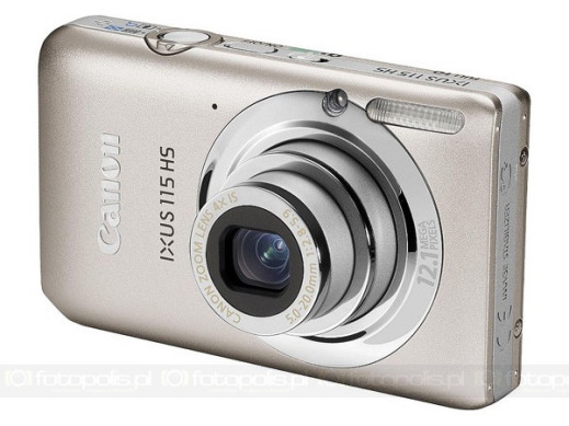 Canon IXUS 115 HS - filmy Full HD i tryb 240 kl/s