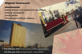 Wystawa i warsztaty Zbigniewa Tomaszczuka