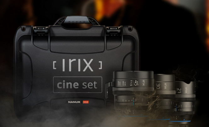 Irix Cine Entry Set taniej o 15% do końca maja