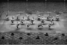 fot. Alain Schroeder, z cyklu "Taekwondo North Korea Style", 3. nagroda w kategorii Photojournalism / Monovisions Photography Awards 2019