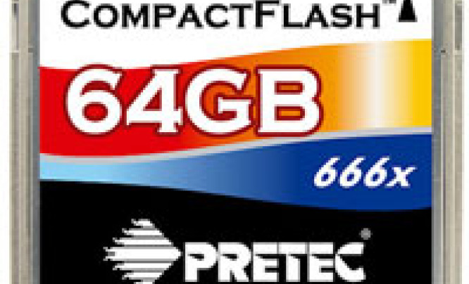 Rekordowy Pretec - Compact Flash 666x i pierwsza karta SDXC