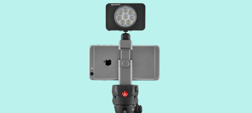 Manfrotto TwistGrip - smartfon na statywie