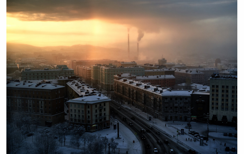 fot. Jiho Park, Morning in Murmansk, 3. miejsce w kategorii Spaces / Urban Photo Awards 2019
