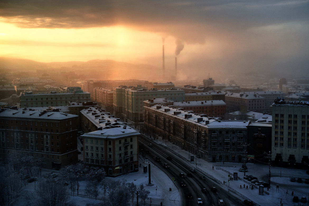 fot. Jiho Park, "Morning in Murmansk", 3. miejsce w kategorii Spaces / Urban Photo Awards 2019