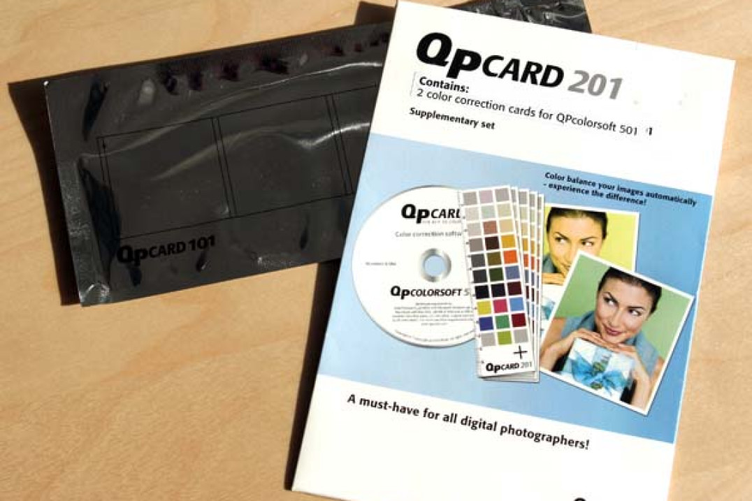 System korekcji barw QPcard - test