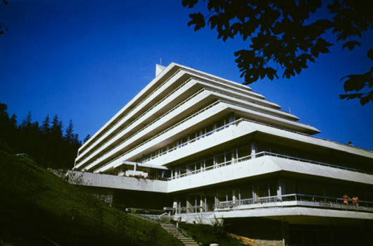 (c) fot. Zbigniew Łagocki. „Krynica. Sanatorium Budowlani”, lata 70-te