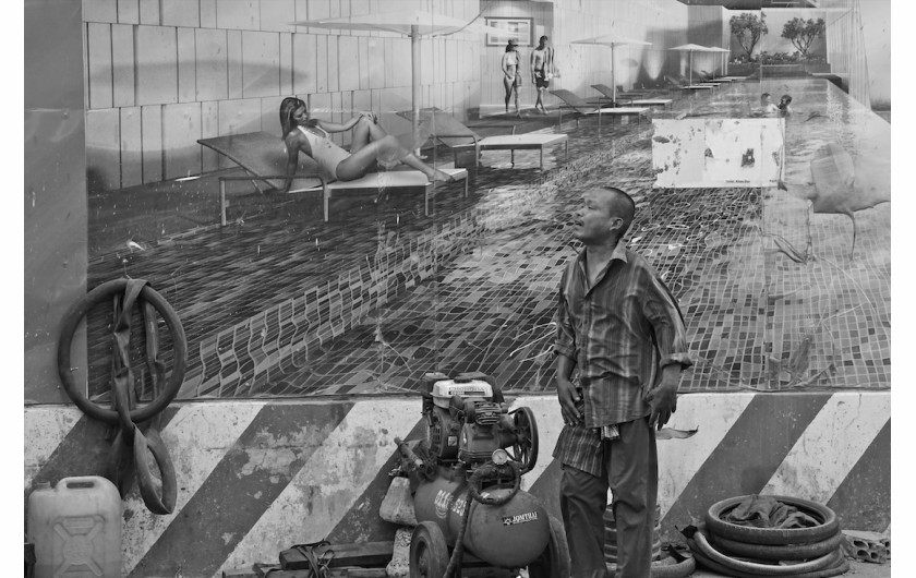 fot. Vincent De Wilde D'Estmael, z cyklu Ads and Street Art in Phnom Penh, Cambodia, 1. nagroda w kategorii Street / Monovisions Photography Awards 2019