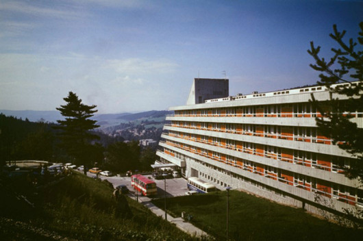 (c) fot. Zbigniew Łagocki. „Krynica. Sanatorium Budowlani”, lata 70-te