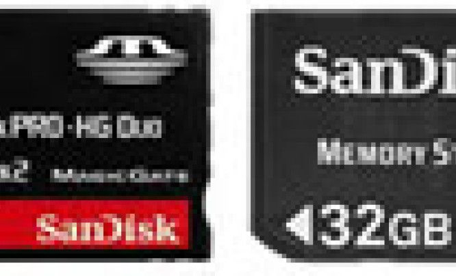 SanDisk Memory Stick - wersje 32 GB