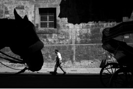 fot. Valerio Di Mauro, z cyklu "Half-Blood", 2. nagroda w kategorii Street / Monovisions Photography Awards 2019