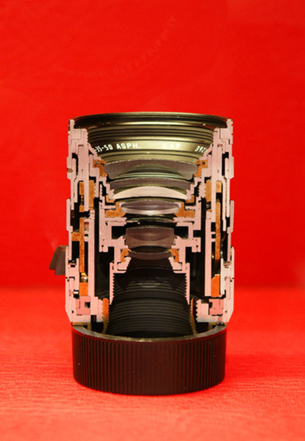 przekrój obiektywu Leica