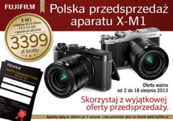 Przedsprzedaż aparatu Fujifilm X-M1