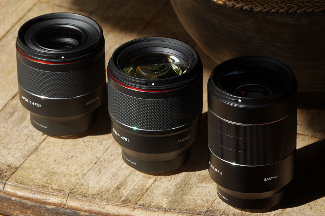 Samyang AF 35 mm f/1.4 FE II, 50 mm f/1.4 FE II i 85 mm 1.4 FE II - test praktyczny na sesji i w reportażu