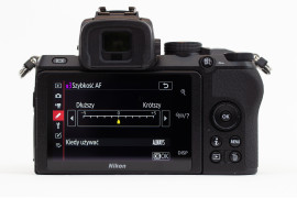 Menu aparatu Nikon Z50