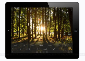 Adobe Lightroom mobile na tablety iPad