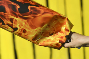 „Skocz ze mną w ogień” - Joanna Kinowska w Galerii Fotografii Ratusz