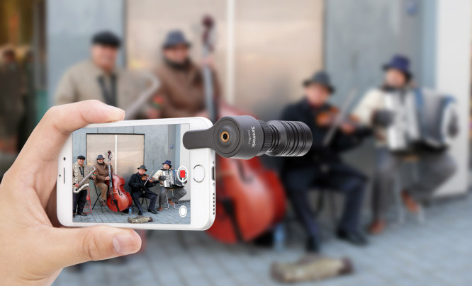 Nagrywasz filmy smartfonem? Mikrofon Saramonic SmartMic + to niedrogi sposób by znacznie podnieść ich jakość