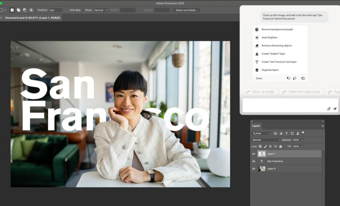  Photoshop otrzyma agenta AI. Będziemy obrabiać zdjęcia za pomocą komend