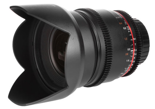 Samyang V-DSLR 16mm T2.2 ED AS UMC CS