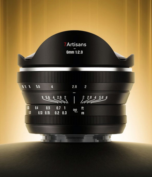7Artisans MF 6 mm f/2 - zagląda "za siebie" i kosztuje grosze. Nowy fisheye do APS-C