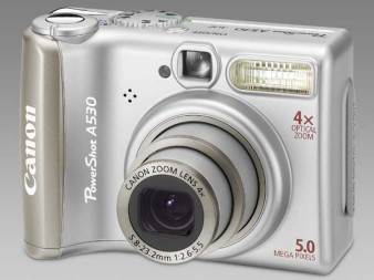 Canon PowerShot A530 i A540 - zbyt gorące