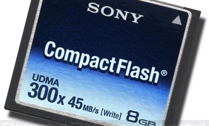  Sony CompactFlash 300x - 2, 4 i 8 GB