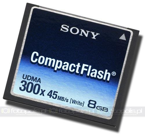 Sony CompactFlash 300x - 2, 4 i 8 GB