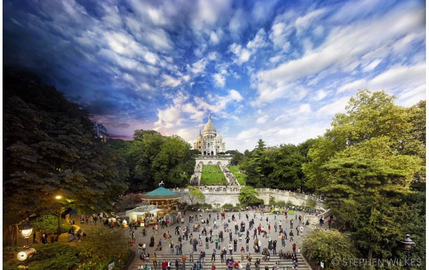 fot. Stephen Wilkes / Sacre Coeur, Paryż, 2015