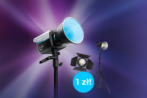 Trwa atrakcyjna promocja na lampy Nanlite: przy zakupie akcesoria studyjne za 1 zł