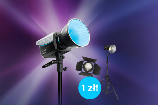 Trwa atrakcyjna promocja na lampy Nanlite: przy zakupie akcesoria studyjne za 1 zł