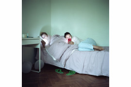 fot. Alena Kakhanovich, "Communication", 3. Miejsce w kat. Analog: Portrait / IPA 2020