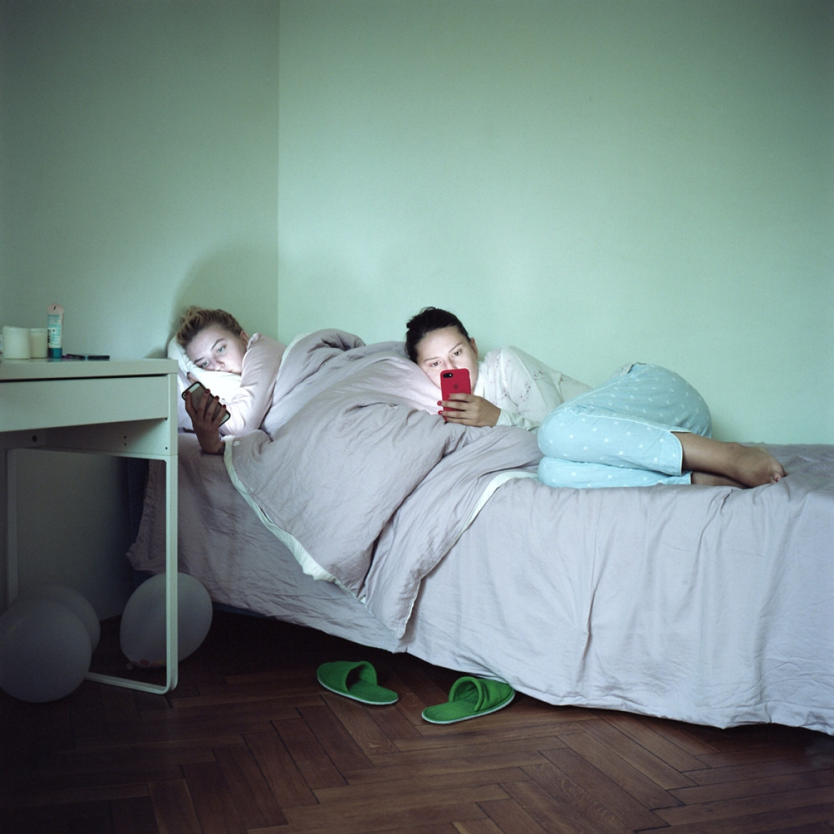 fot. Alena Kakhanovich, "Communication", 3. Miejsce w kat. Analog: Portrait / IPA 2020