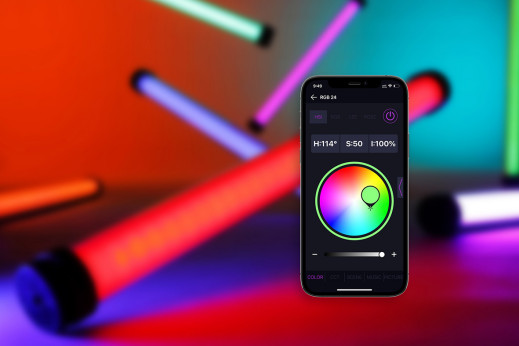 Zaawansowany Bar RGB 25 i Ring 10W do smartfona - Fomei prezentuje nowe lampy LED