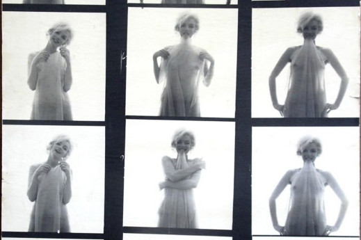 Oto jedyne w swoim rodzaju stykówki ukazujące Marilyn Monroe podczas jej ostatniej sesji