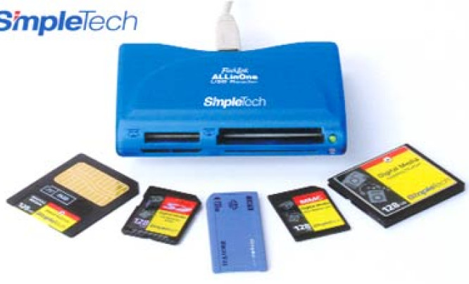  Nowy czytnik kart firmy SimpleTech