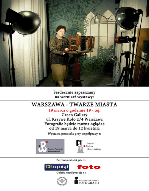 "Warszawa - twarze miasta" - wystawa w Green Gallery