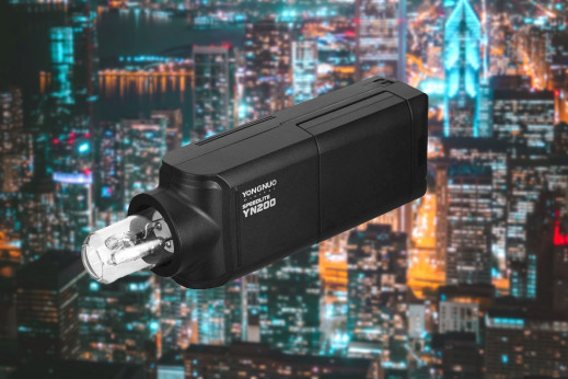 Lampa Yongnuo YN200 oficjalnie pokazana. Czy okaże się godną konkurencją dla Quadralite Reporter 200 TTL?