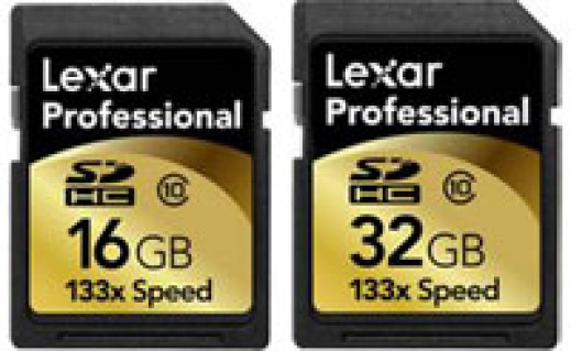 Lexar Professional SDHC 133x 16GB i 32GB