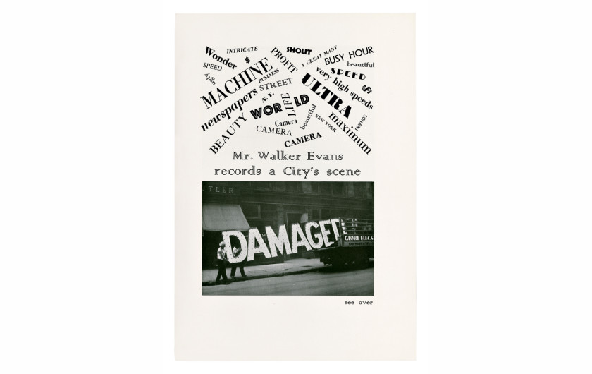Walker Evans, Pan Walker Evans rejestruje obraz miasta, Creative Art, grudzień 1930. Dzięki uprzejmości The Metropolitan Museum of Art