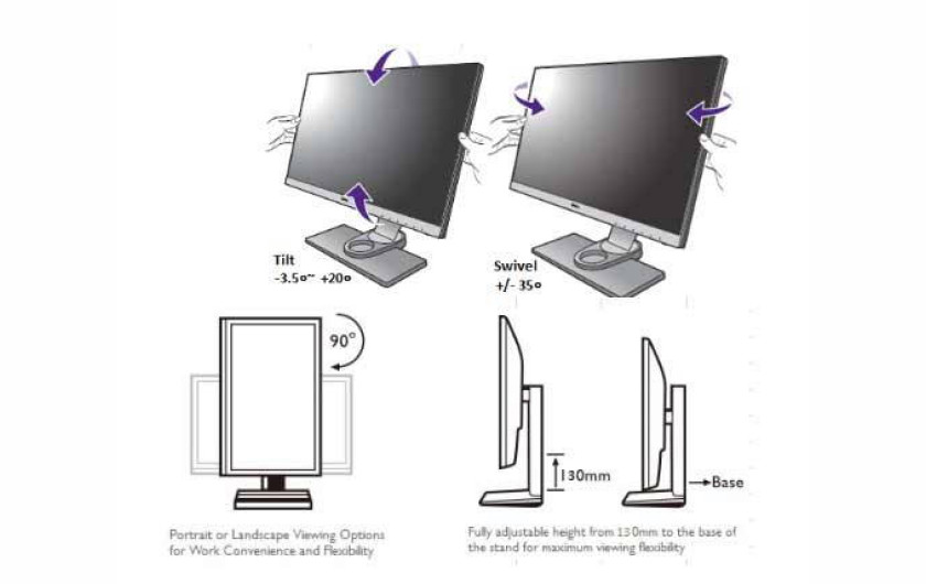 BenQ SW2700PT - schemat