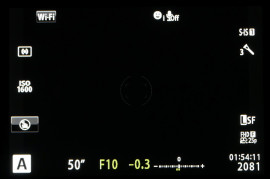 Informacje wyświetlane na ekranie LCD aparatu Olympus OM-D E-M10 Mark II