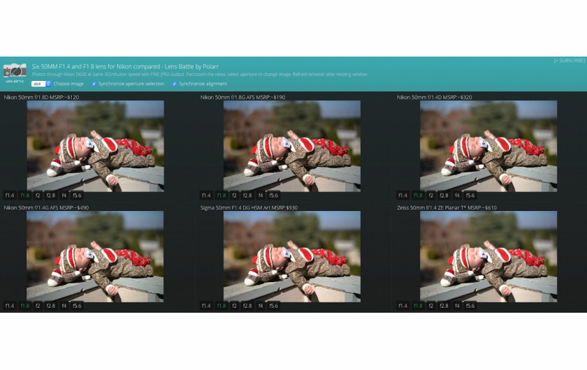Polarr Lens Battle