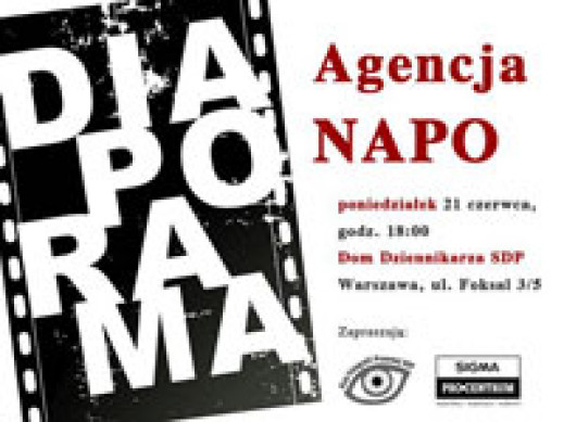Agencja NAPO - diaporama w Klubie Fotografii Prasowej