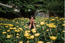 fot. Simone Sapienza, "Sprzedawca kwiatów w Ho Chi Minh City", najlepszy cykl w kategorii studenckiej