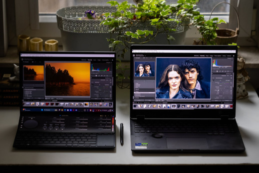 To karta graficzna decyduje dziś o wydajnej edycji. Laptopy ASUS z NVIDIA Studio w pracy z obrazem