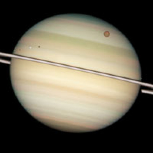 Saturn okiem teleskopu Hubble'a