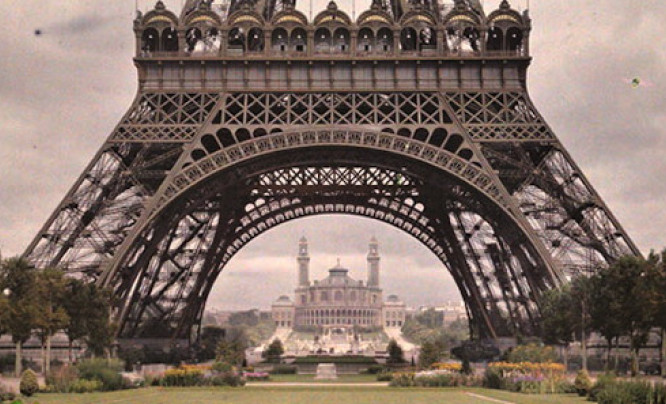 Paryż w kolorze na zdjęciach sprzed 100 lat